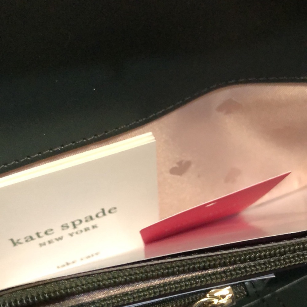 kate spade green patent leather wallet - Picture 14 of 14